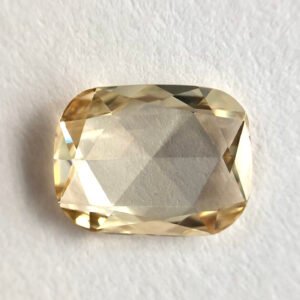 Cushion shape Natural Brown rose cut diamond