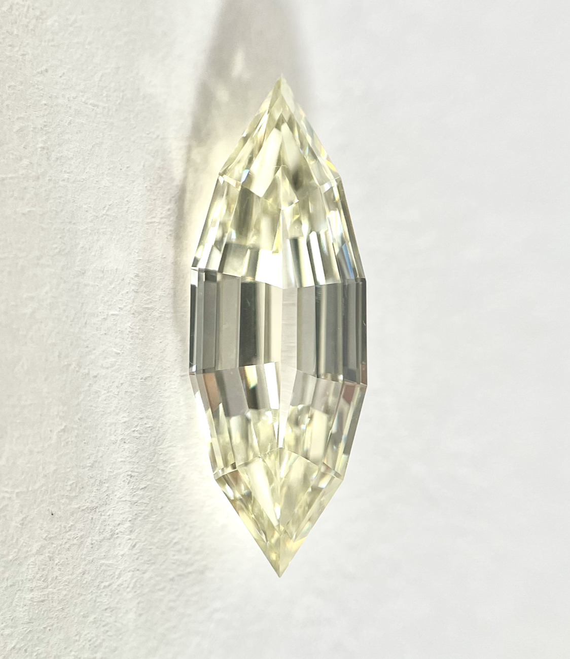 Marquise shape K Color step Cut Diamond