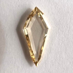 Kite Shape Brown Color Step Cut Diamond