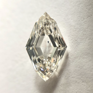 Lozenge Shape H Color Step Cut Diamond