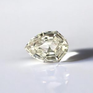 Pear Shape G Color Step Cut Diamond