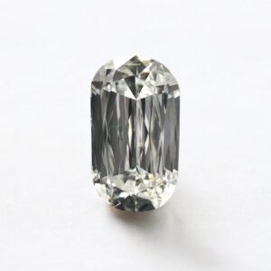 Scissor shape E color STEP cut diamond