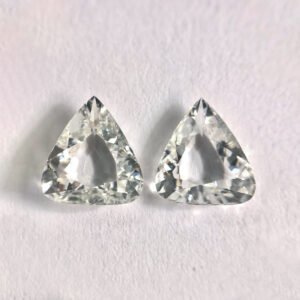 Pear shape H color mine cut diamond