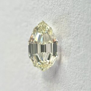 Pear Shape K Color Step Cut Diamond