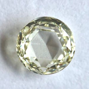 natural Round shape M color rose cut diamond