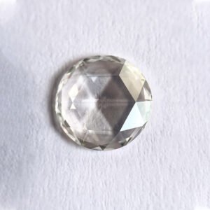 Round shape H color rose cut Diamond