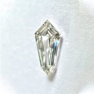 Kite shape I color Step cut  diamond