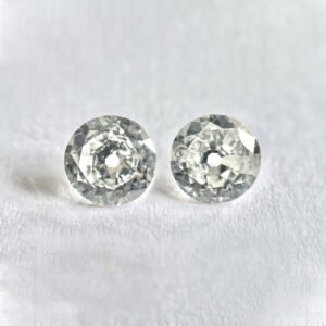 G color Old European cut Pair diamond