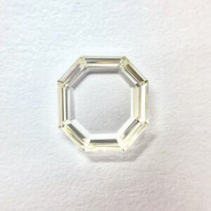 Octagon Shape J Color Portrait Step Cut Diamond