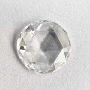 Round shape G color rose cut Diamond