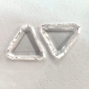 Trillion Shape D Color Portrait Step Cut Diamond