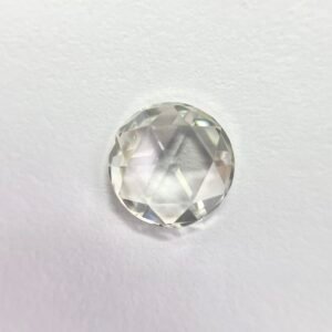 Round shape J color rose cut Diamond