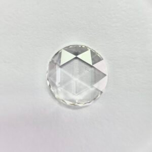 Round shape H color rose cut Diamond