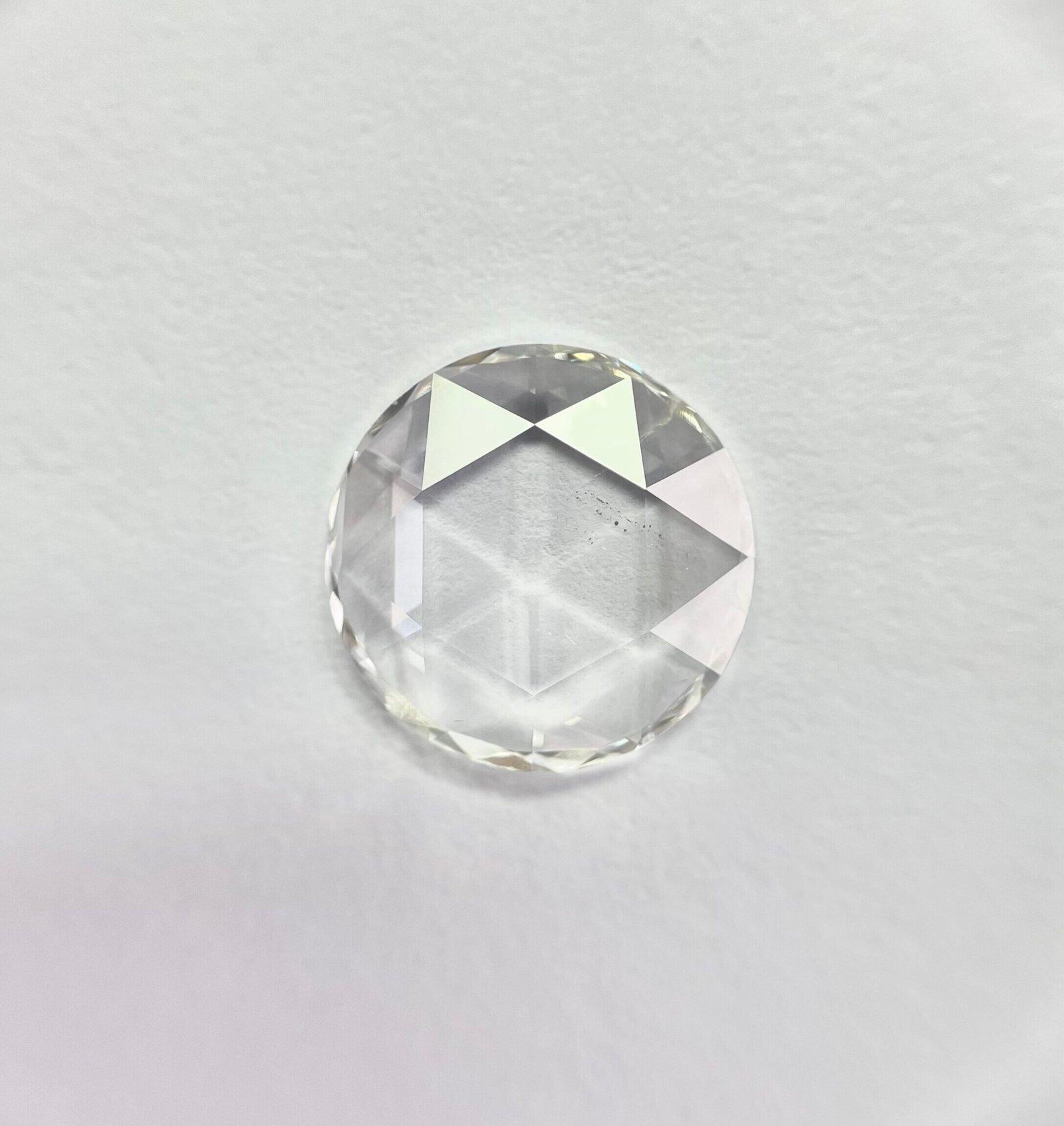 Round shape H color rose cut Diamond