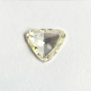 Heart shape M color Rose cut diamond