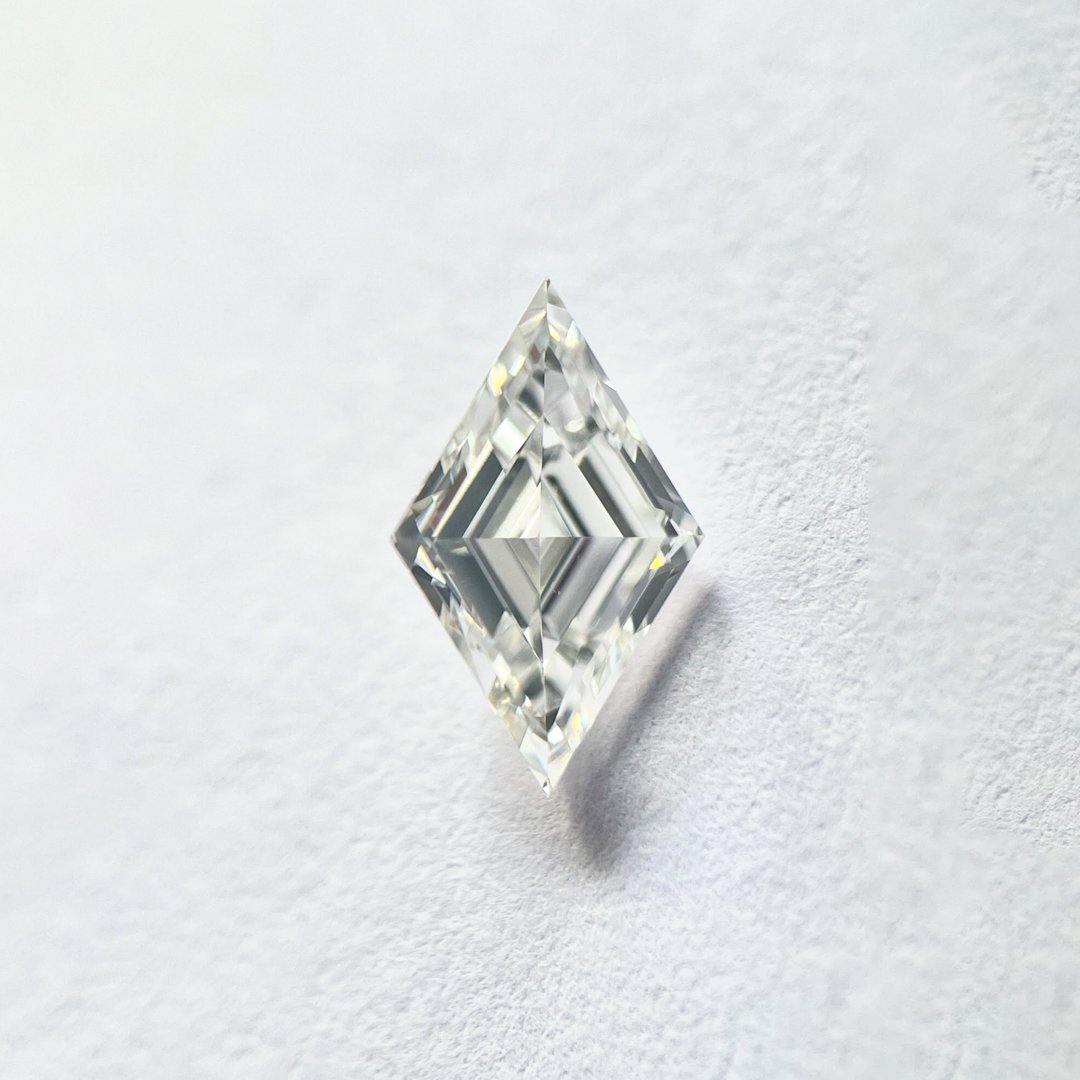 Lozenge shape G color Step cut diamond