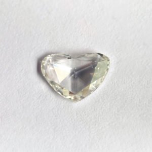 Heart shape I color Rose cut diamond