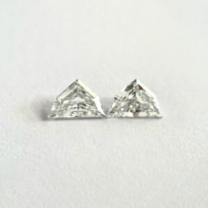 Cadillac Shape E Color Step Cut Pair Diamond