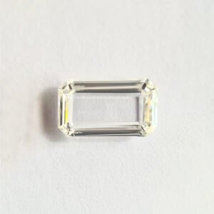 Emerald shape G colour Step cut Portrait diamond