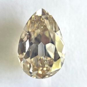 Pear shape LB color old miner diamond