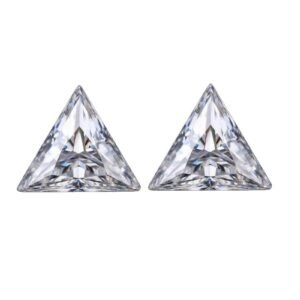 Trilliant Brilliant Cut Natural Matching pair Diamonds
