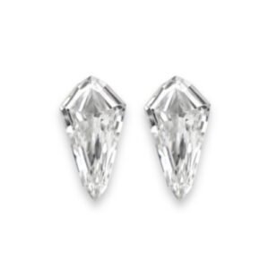 Kite Step Cut Natural Matching Pair Diamonds