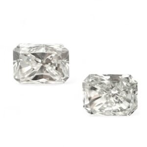 Radiant Cut Natural Matching pair Diamonds