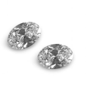 Natural Oval Shape Matching Pair Diamonds