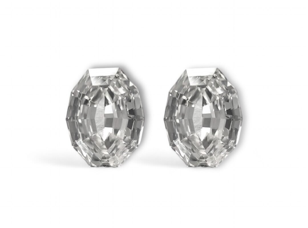 Oval Cut Matching Pair Diamonds