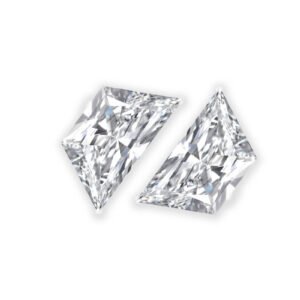 Trapezoid Brilliant Cut Natural Matching pair Diamonds
