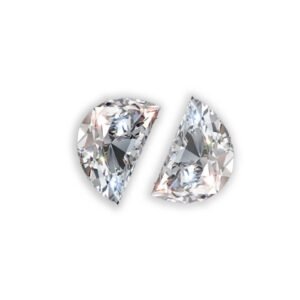Half-Moon Brilliant Cut Natural Matching pairs Diamonds