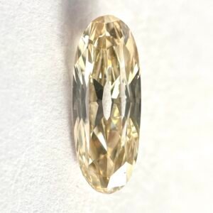 Moval Shape LB Color Old Mine Cut Diamond