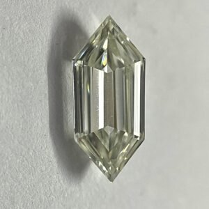 Elongated Hexagon Step Cut Diamond